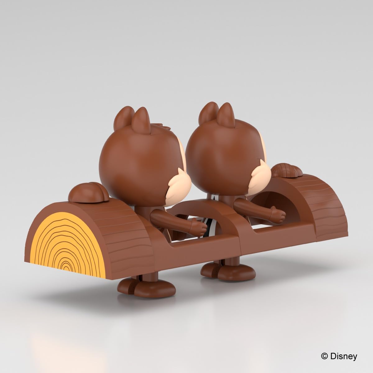 Aoshima Rakupla Tokotoko No. DP-12 Disney Character Chip & Dale - BanzaiHobby