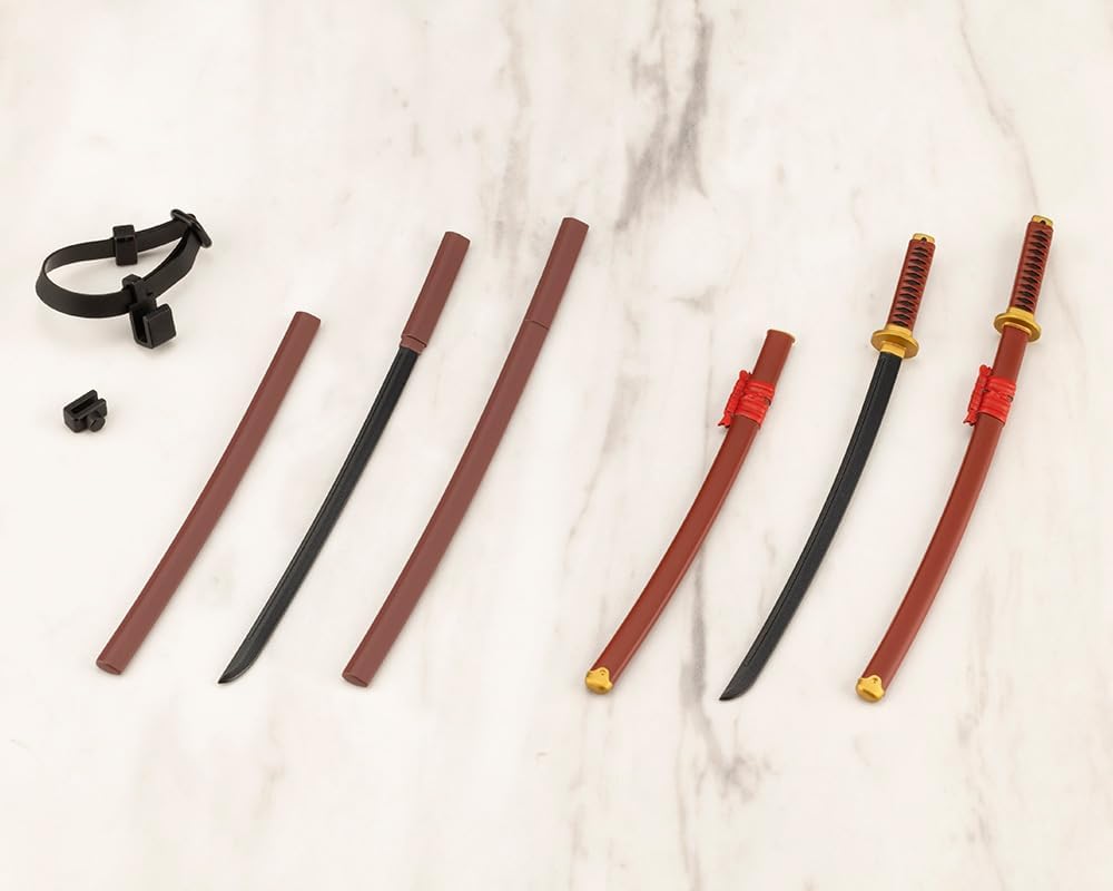 Kotobukiya MW56 M.S.G Modeling Support Goods, Weapon Unit 56, Japanese Sword 2 (Black Sword) - BanzaiHobby