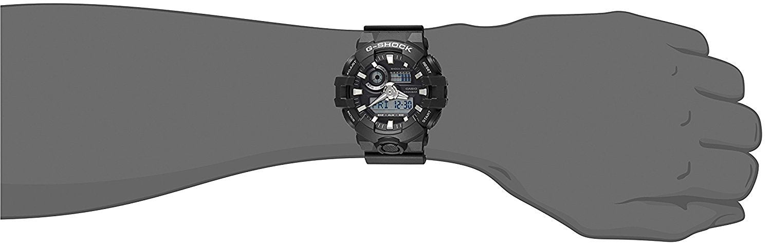 [カシオ]腕時計 G-SHOCK(Gショック） GA-700-1B メンズ [並行輸入品]