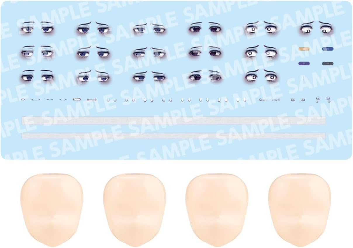 Kotobukiya JK059 1/10 Customized Face & Decal Set Vol.6 [Designed by Amaai] (Sousai Shojo Teien) - BanzaiHobby