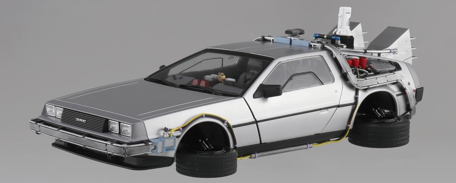 Aoshima 1/24 Movie Mecha No.BT-02 Back to the Future Part II Time Machine - BanzaiHobby