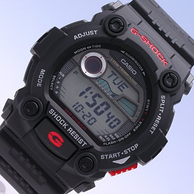 CASIO カシオ G-SHOCK ジーショック Gショック 腕時計 時計 メンズ デジタル タイドグラフ ムーンフェイズ スポーツ ブラック G-7900-1 [並行輸入品]