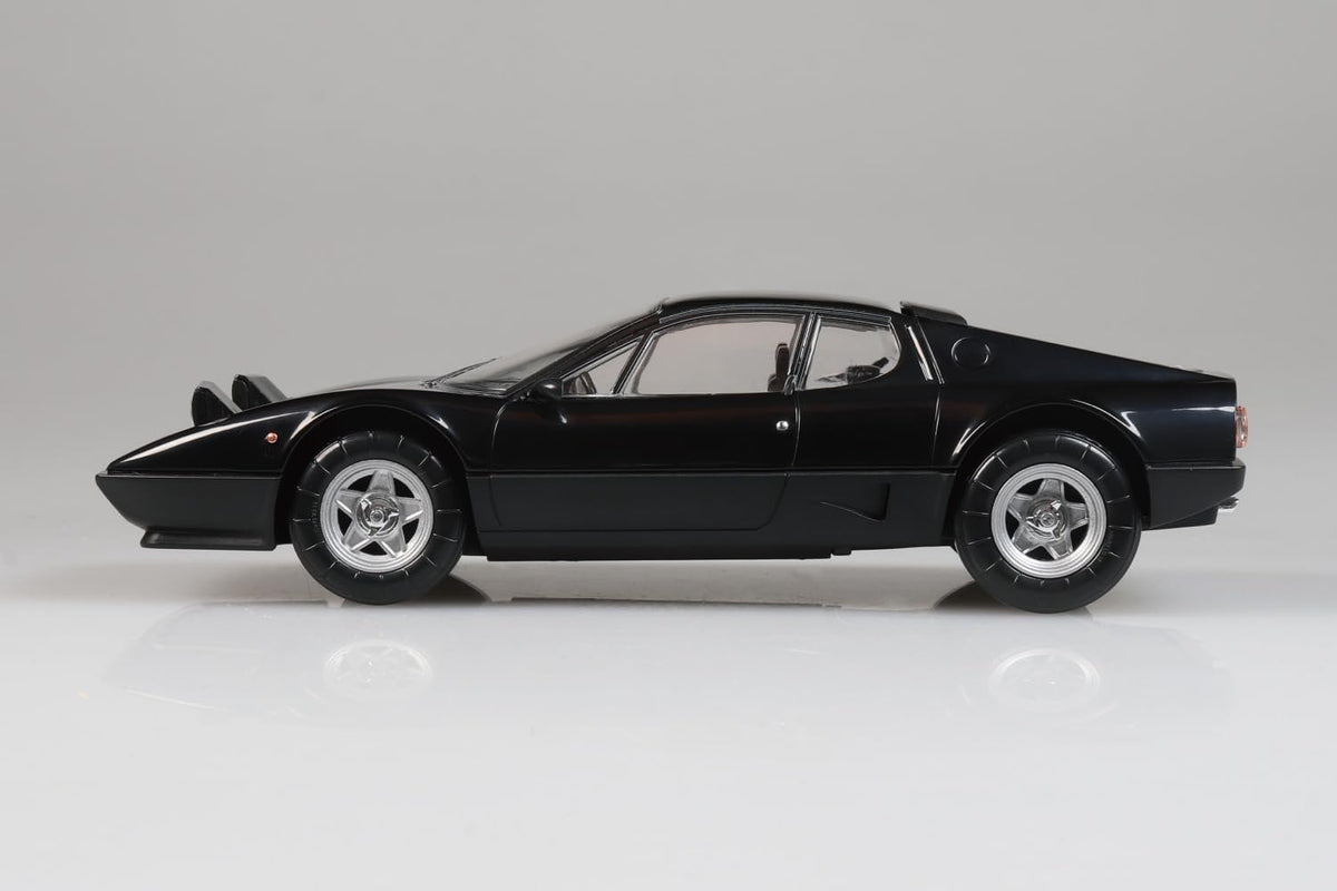 Aoshima 1/32 RakuPla Snap Kit No.26-BK Ferrari 512 BB (Black) - Aoshima Banzai Hobby