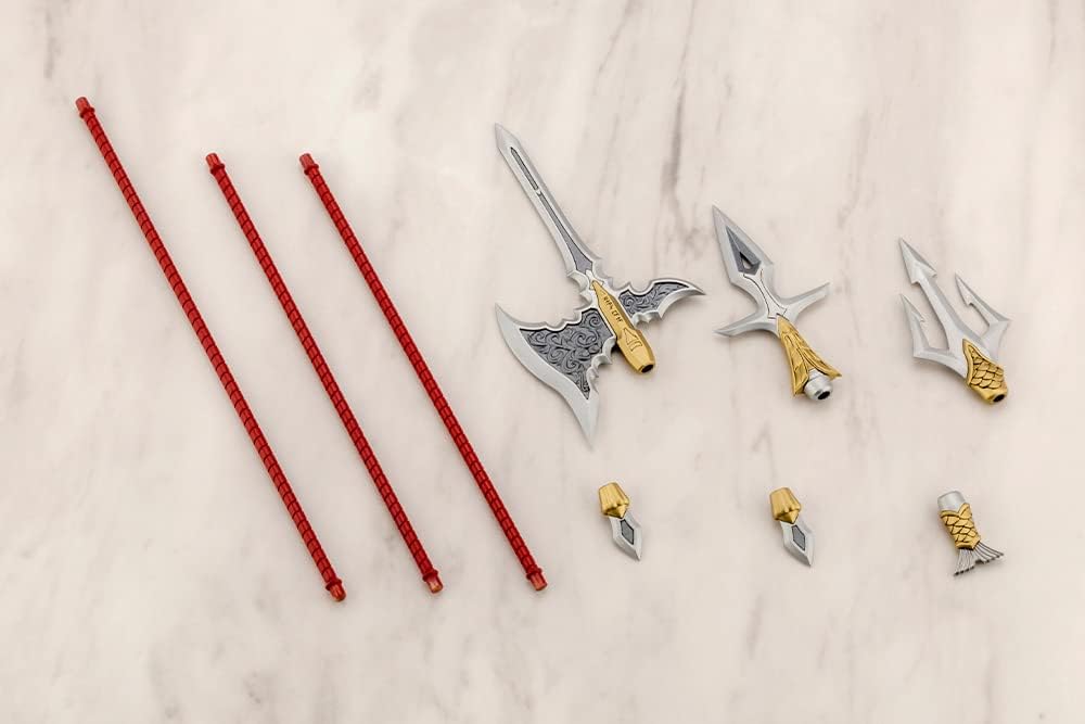 Kotobukiya GE003X M.S.G Modeling Support Goods, Vertue Style 03, Pole Weapon Set