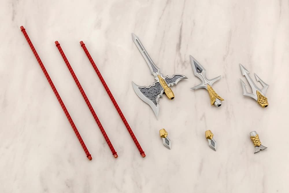 Kotobukiya GE003X M.S.G Modeling Support Goods, Vertue Style 03, Pole Weapon Set - BanzaiHobby