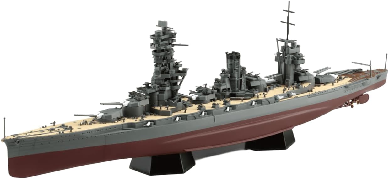 Aoshima 1/700 Full Hull Model IJN Battleship Fuso 1944 (with Metal Barrel) - Aoshima Banzai Hobby