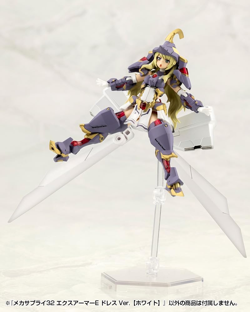 Kotobukiya MJ32 M.S.G Modeling Support Goods, Mecha Supply 32, Ex-Armor E Dress Ver. [White] - BanzaiHobby