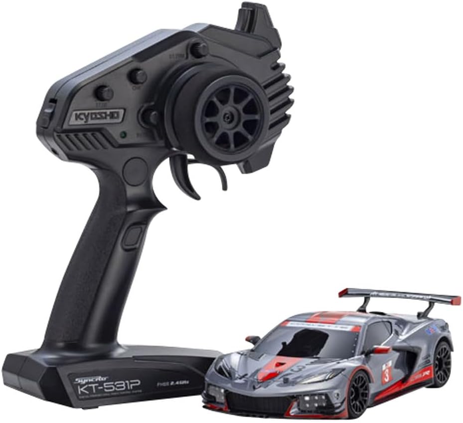 Kyosho 32356GMR MR04RWD r/s Chevrolet Corvette C8.R Gunmetal Red