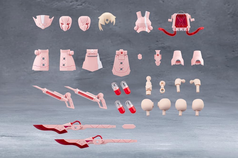 Kotobukiya CX046 Metamorphose Unit Ex-Armor Pink Nurse (Megalomaria Unlimited Universe) - BanzaiHobby