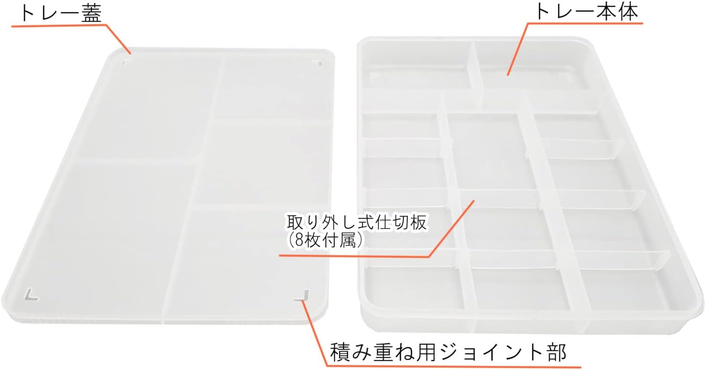 Plamokojo PMKJ004S Sortation Tray for Plastic Model 1 Piece - BanzaiHobby