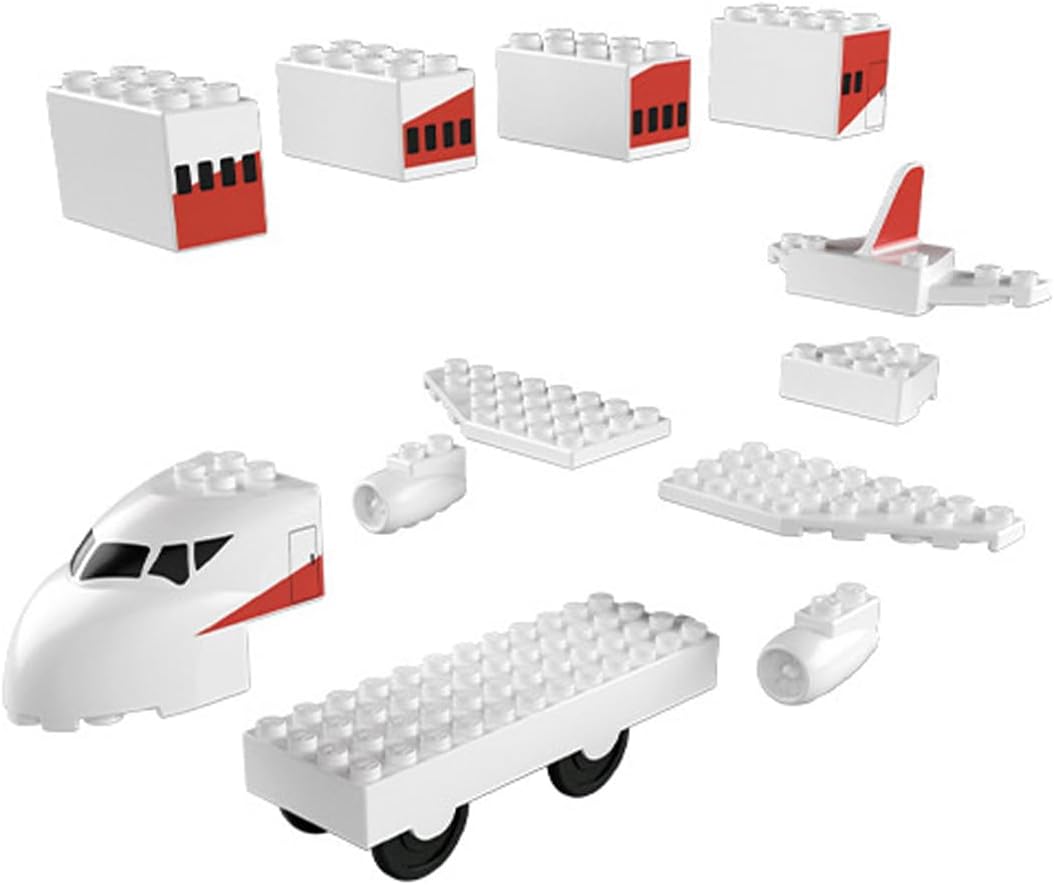 Tomica Plarail Blocks Airplane