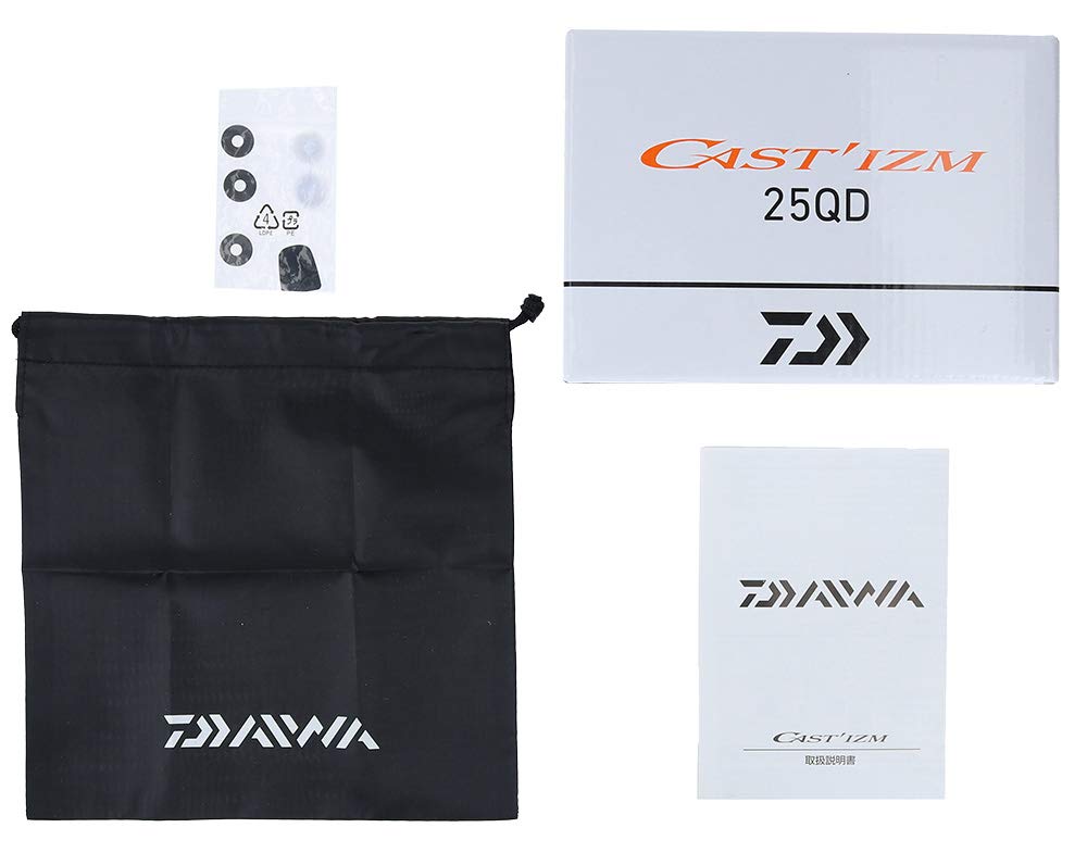 ダイワ(DAIWA) スピニングリール(投げ・遠投) 19 キャスティズム 25 QD(2019モデル)