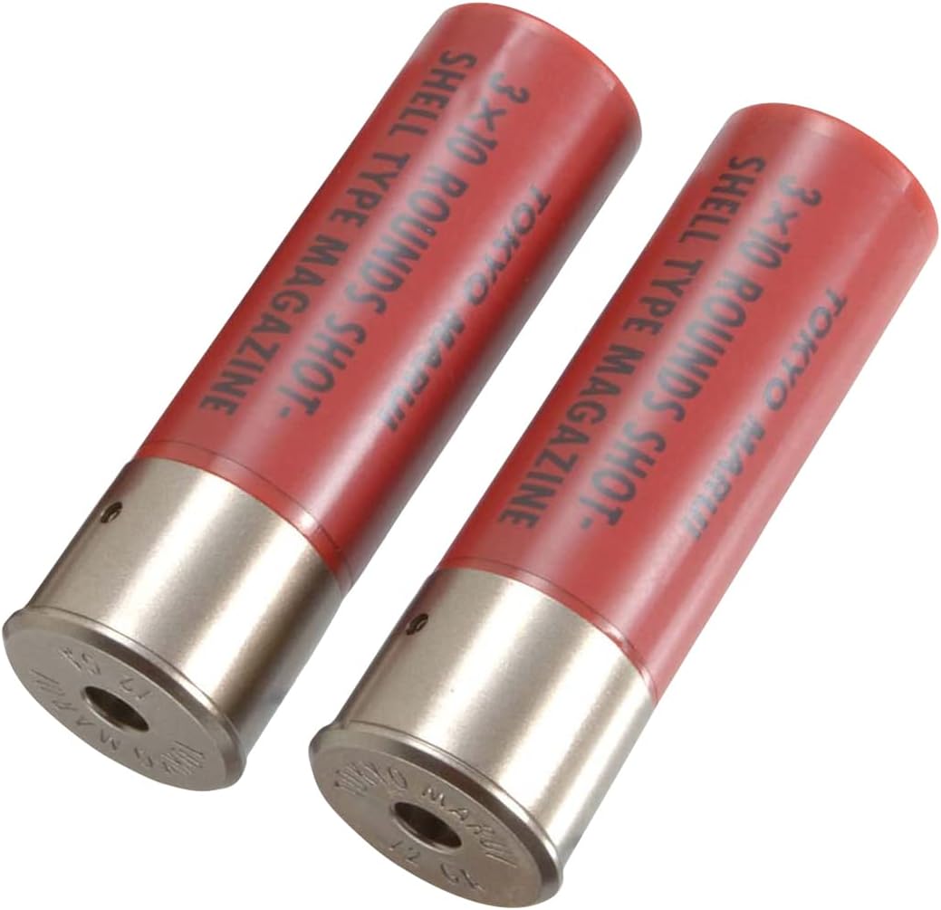 Tokyo Marui Shotshell Type 30 Rounds Magazine Red 2 Pieces - BanzaiHobby