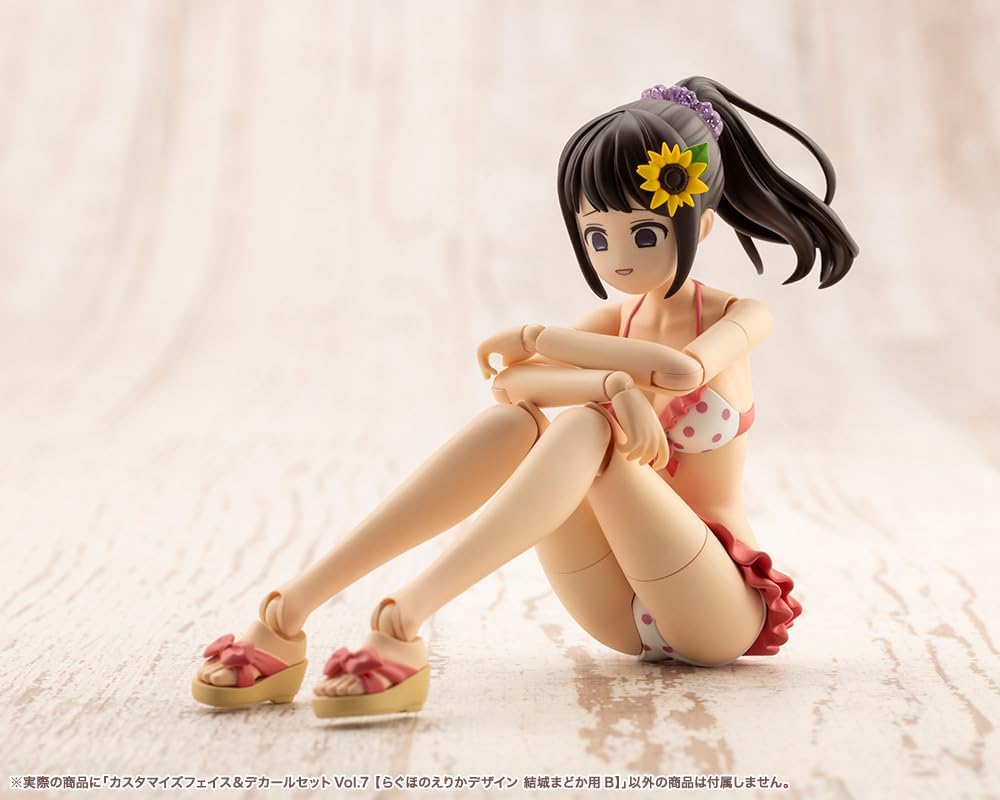 Kotobukiya JK065 1/10 Customized Face & Decal Set Vol.7 [Designed By Raguhonoerika For Madoka Yuki B] (Sousai Shojo Teien) - BanzaiHobby