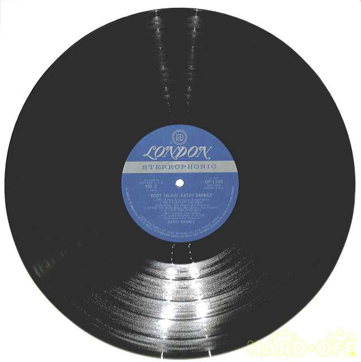 King Records Cathy Burns "Body Talk" GP-1105