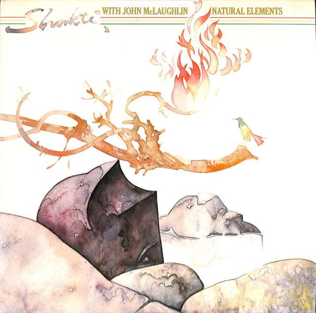 CBS Sony Shakti with John McLaughlin "The Movement of the Earth" 25AP-851