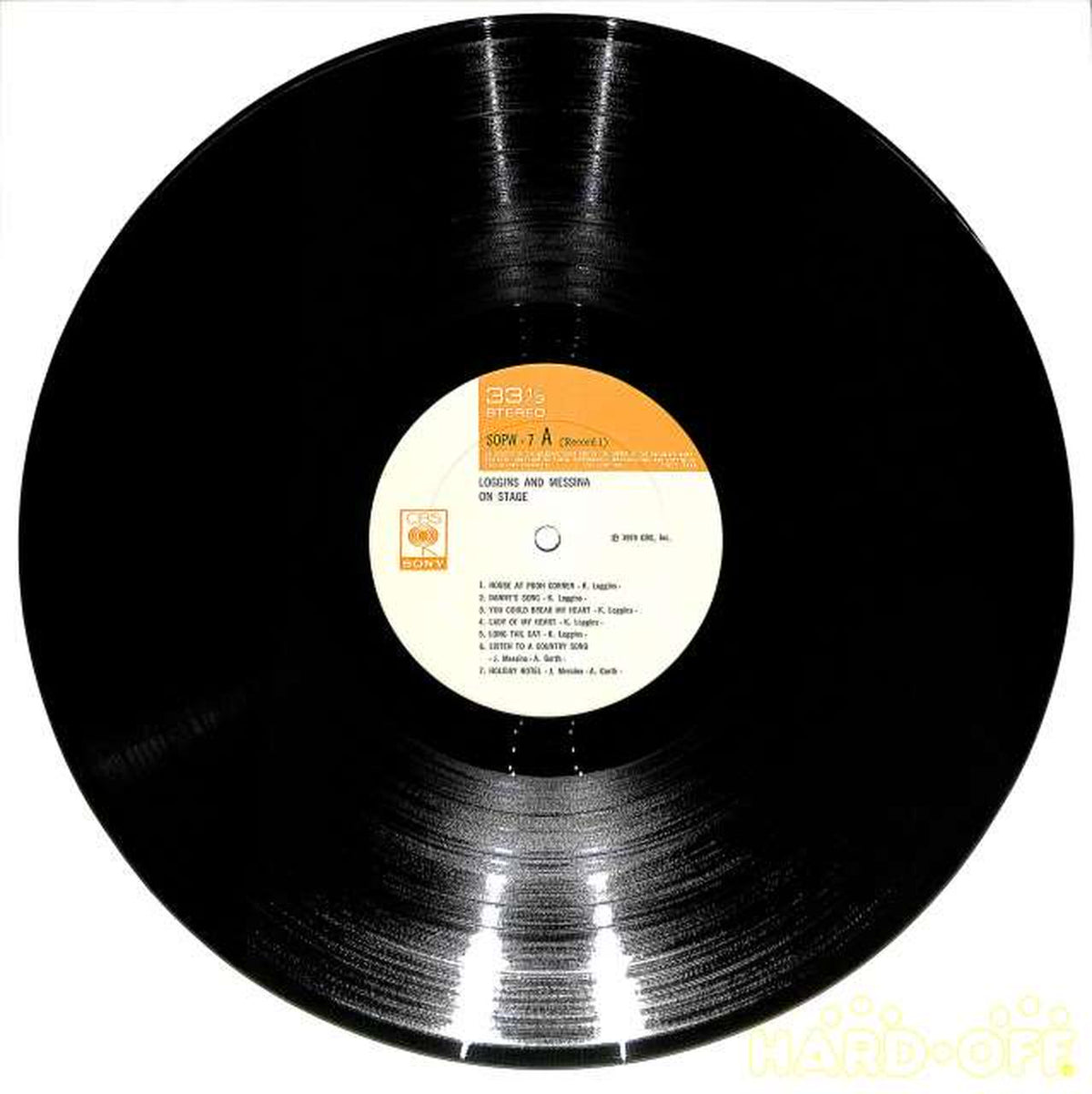 CBS Sony Loggins & Messina "On Stage" SOPW-7~8 2LP