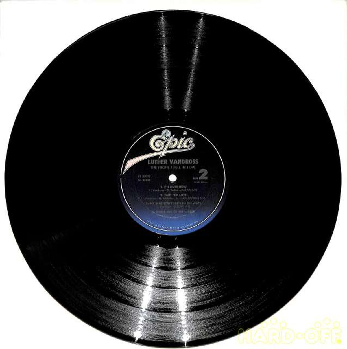 EPIC Luther Vandross "THE NIGHT I FELL 3982-S1 (Lost)