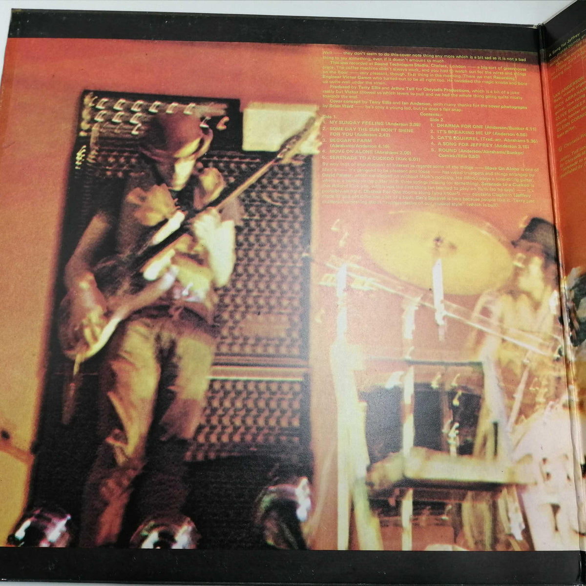 ISLAND RECORDS JETHRO TULL / THIS WAS ILPS9085