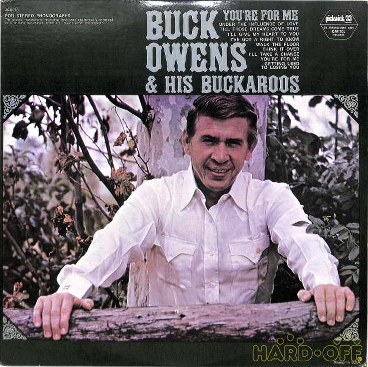 Capitol (imported, US) Buck Owens "You For Me" JS-6078