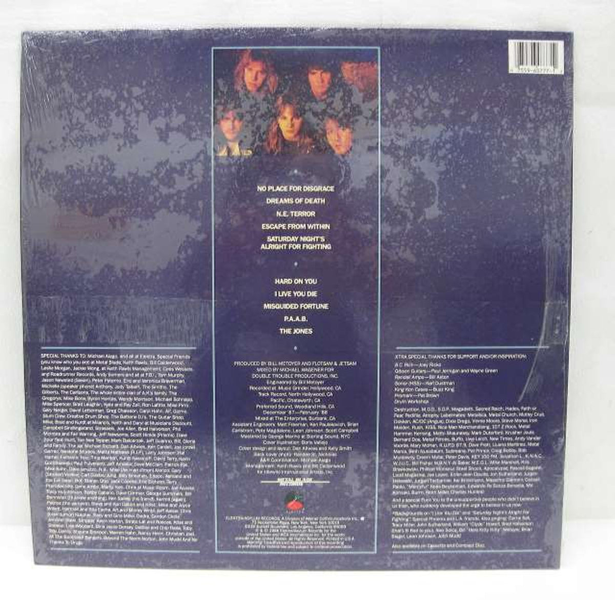 ELEKTRA RECORDS FLOTSAM AND JETSAM / NO PLACE FLOTSAM AND JETSAM / NO PLACE