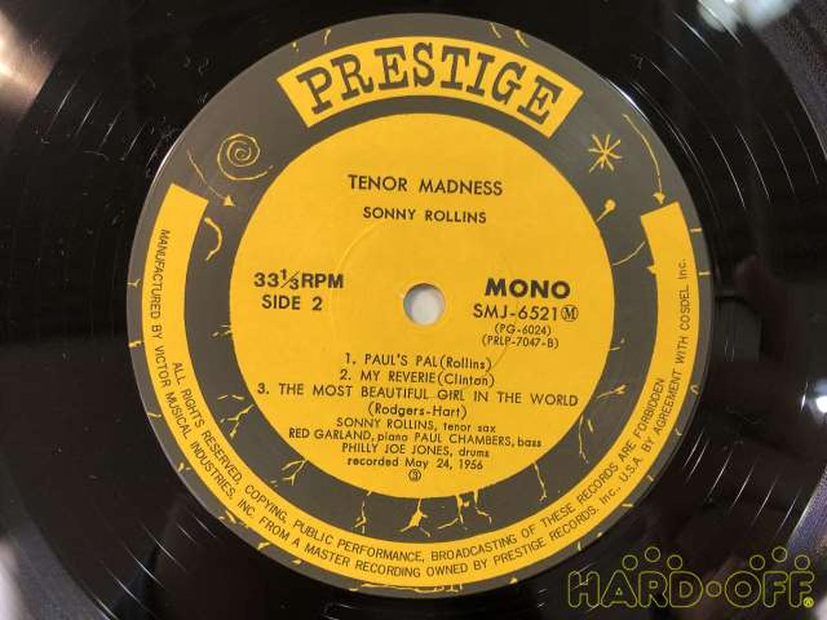 － SONNY ROLLINS/ TENOR MADNESS LP-7040