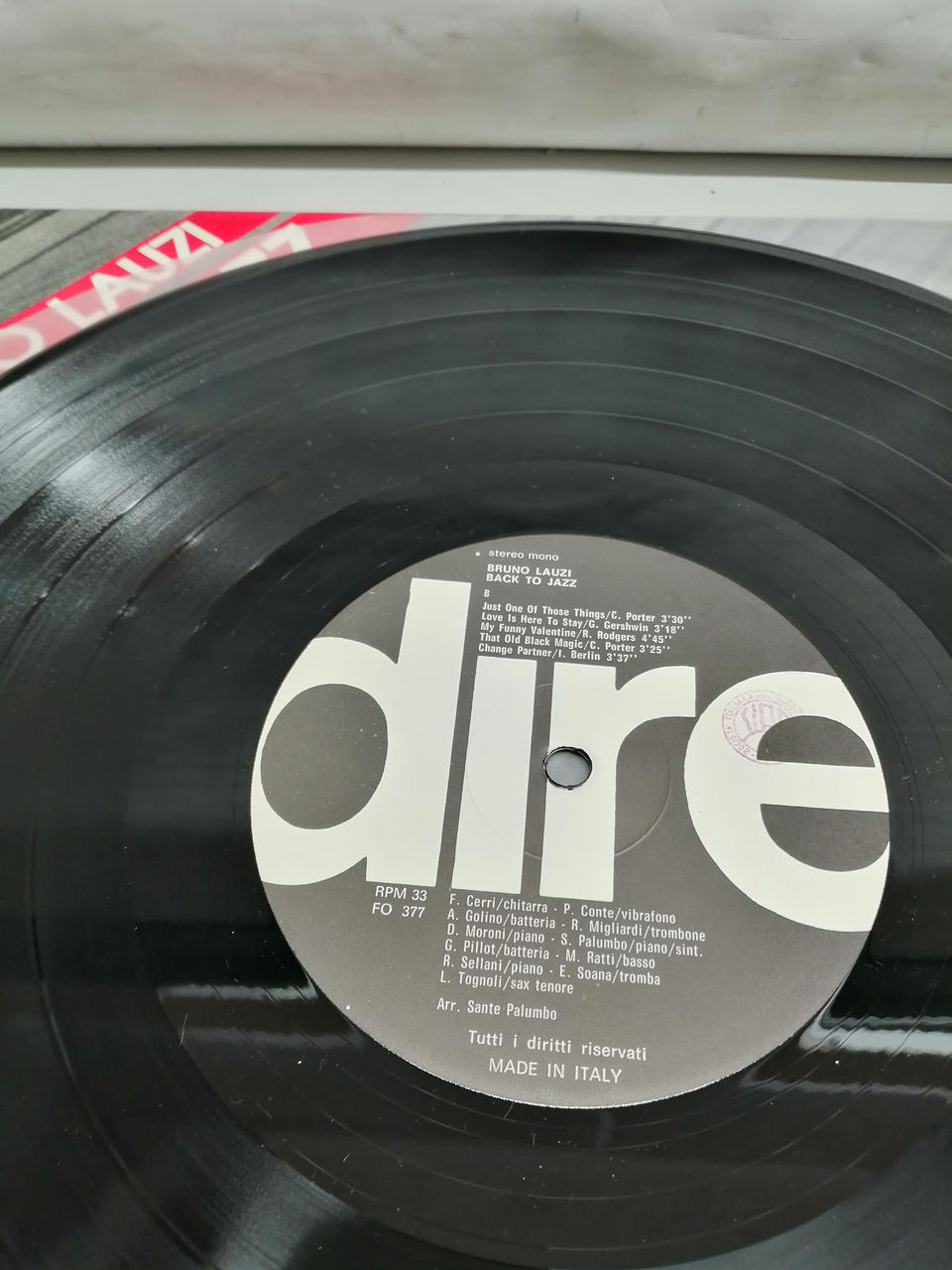 Not selectable BRUNO LAUZI BACK TO JAZZ DIRE FO 377