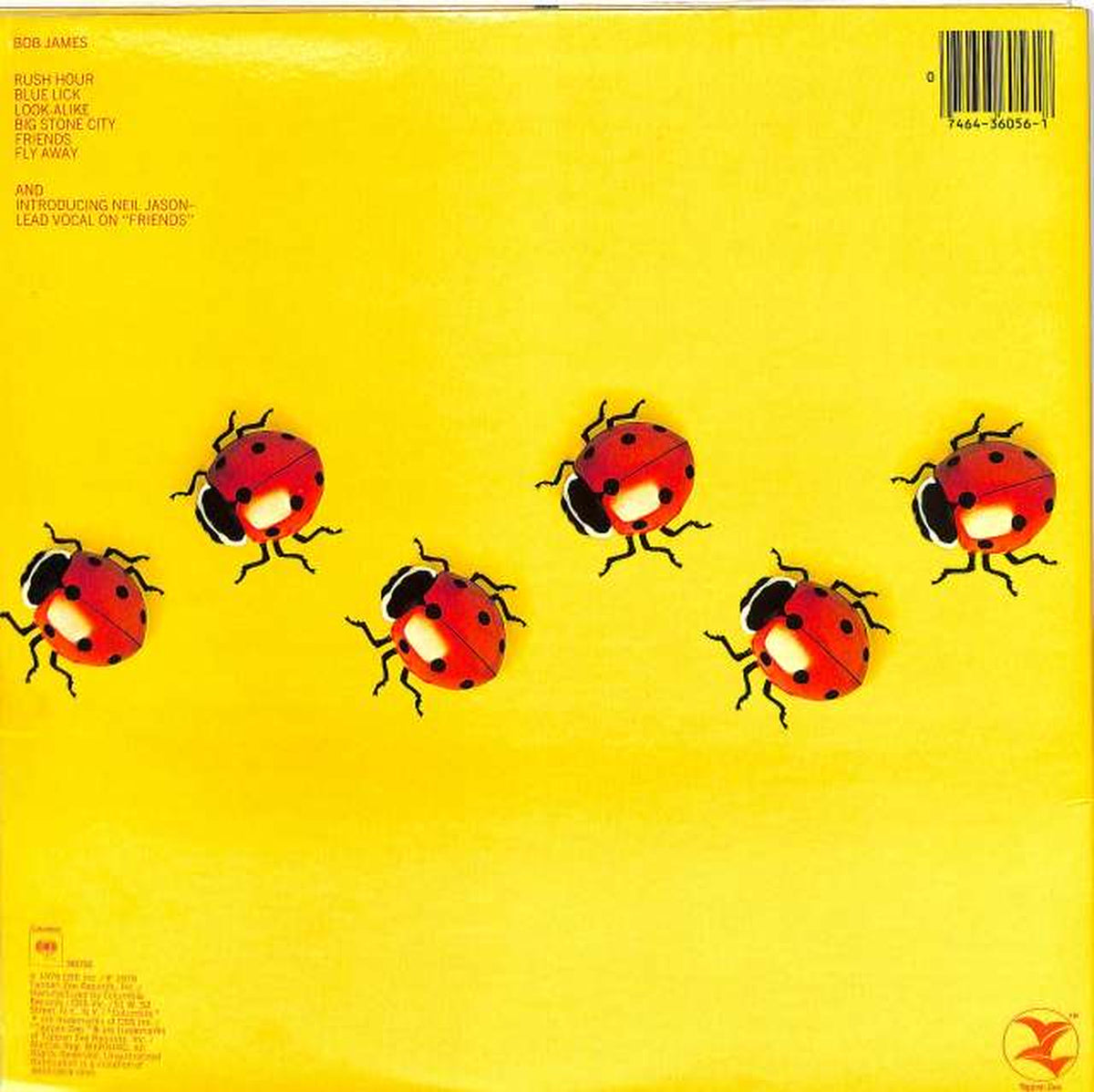 COLUMBIA Bob James "LUCKY SEVEN" JC36056