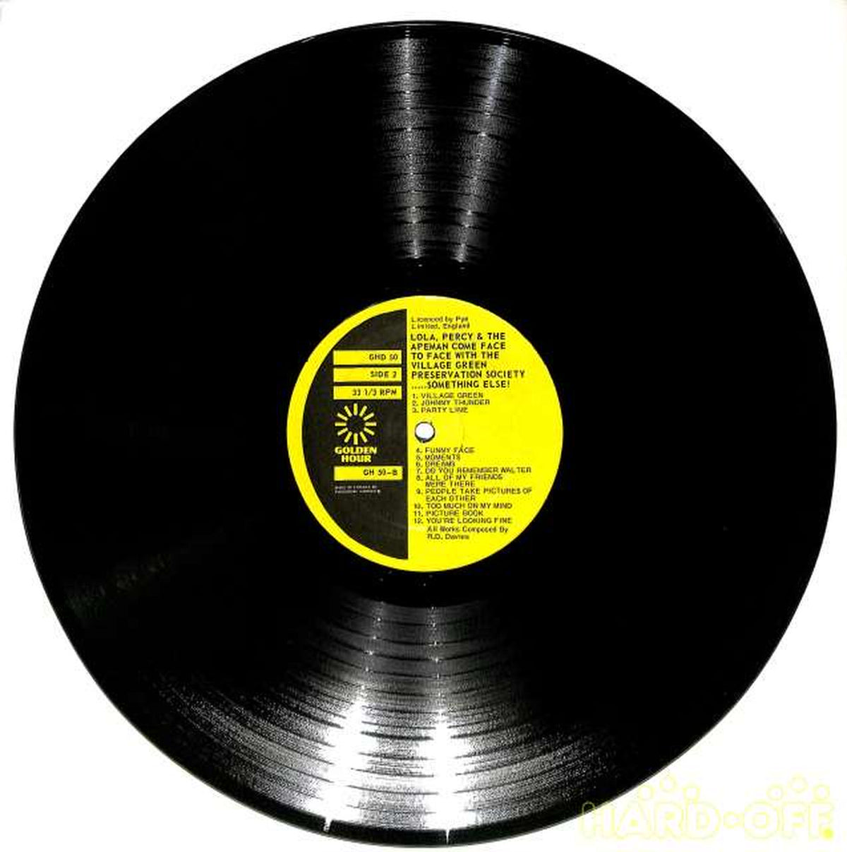 Golden hour Kinks "LOLA, PERCY AND APEMAN..." GHD 50 (exported to USA) 2LP