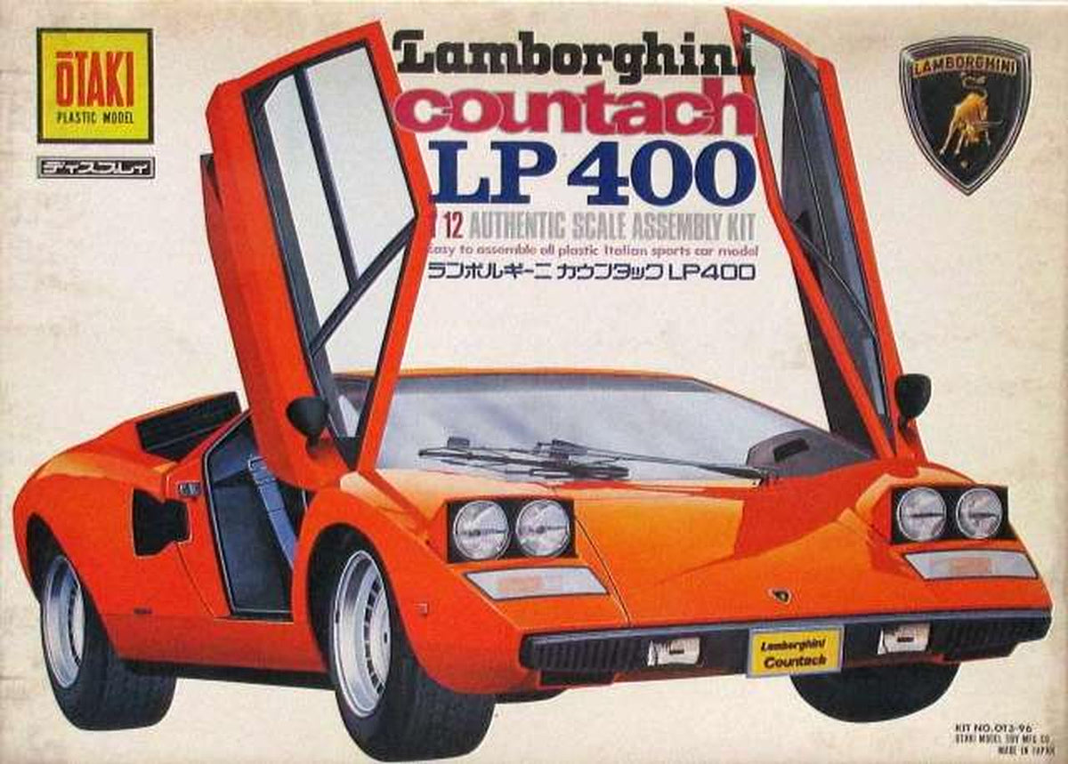 Northern Flycatcher 1/12 Lamborghini Countach LP400 Display Model [OT3-96] - Banzai Thrifting | BanzaiHobby