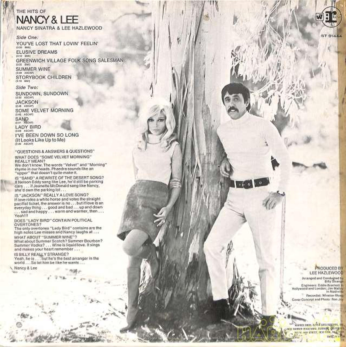 REPRISE Nancy Sinatra & Lee Hazelwood 6273