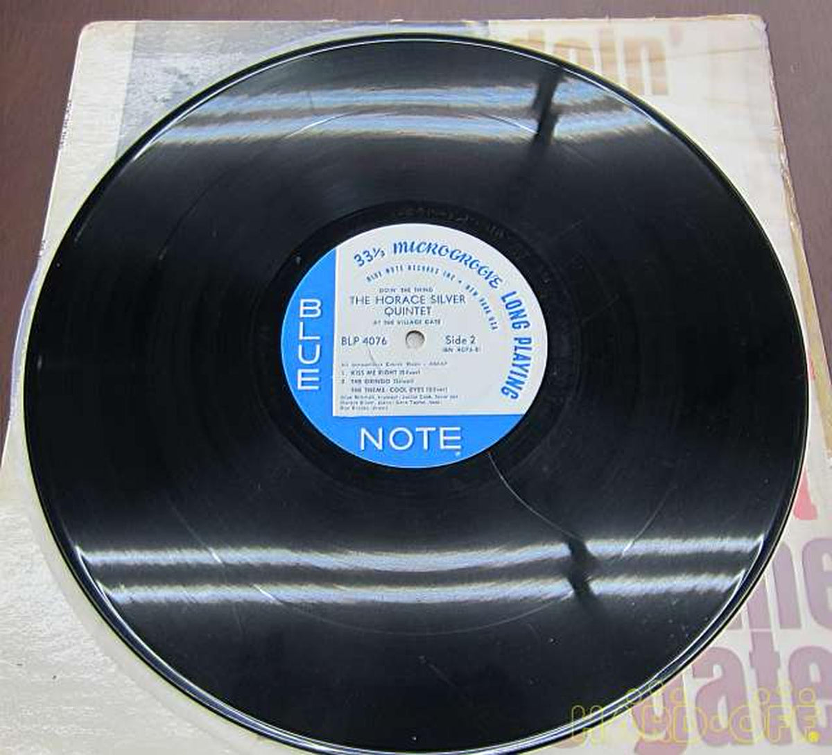 BLUE NOTE DOIN' THE THING BLP 4076
