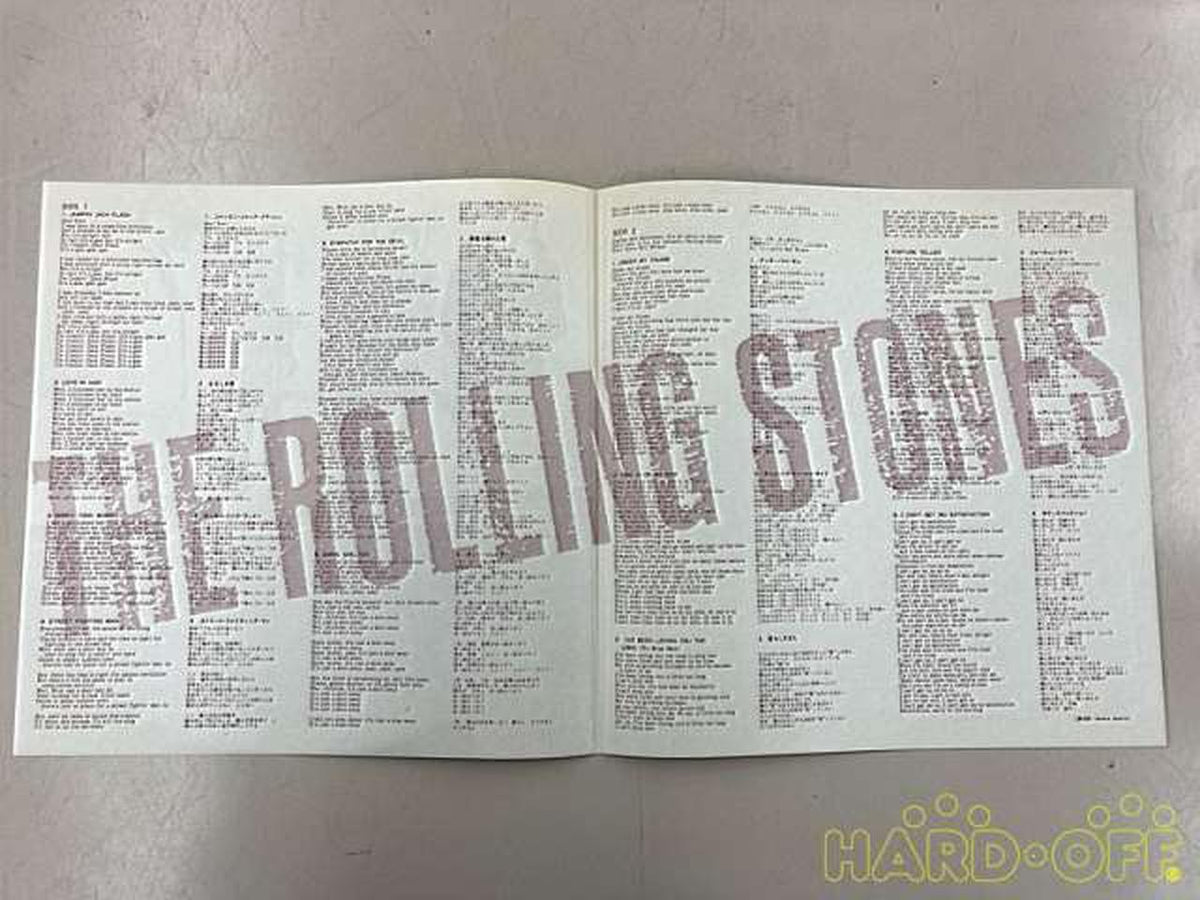 London Records [Out of Print] The Rolling Stones / GIMME SHEL L20P1034