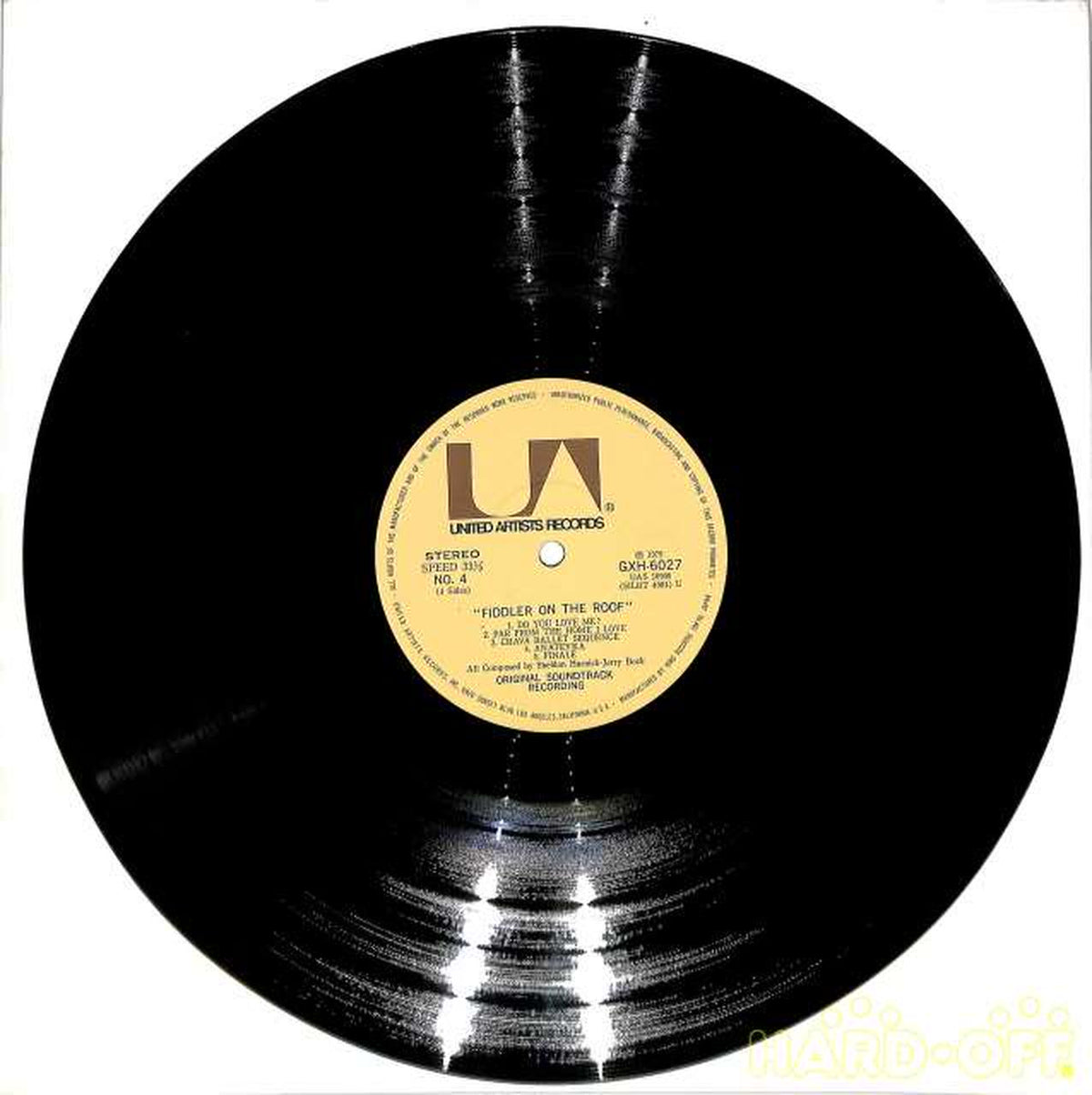 King Soundtrack 'Violin Player on the Roof' GXH6026~7 2LP