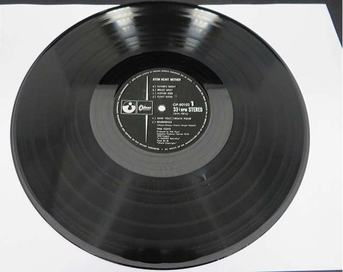 Toshiba Musical Industries ☆Atomic Heart Mother☆ Pink Floyd LP OP-80102
