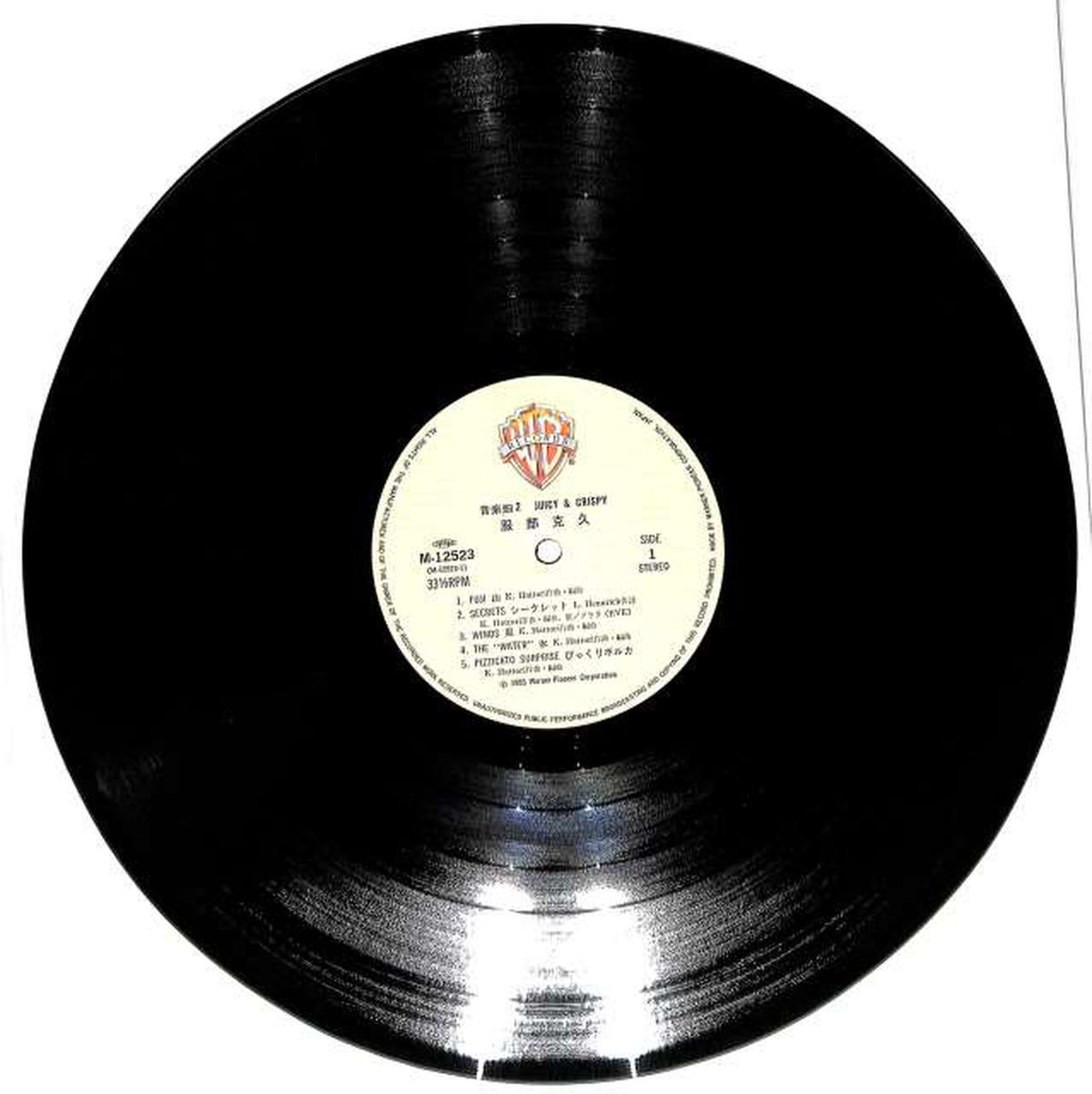 Warner Pioneer Katsuhisa Hattori "Ongakubatake 2" M-12523