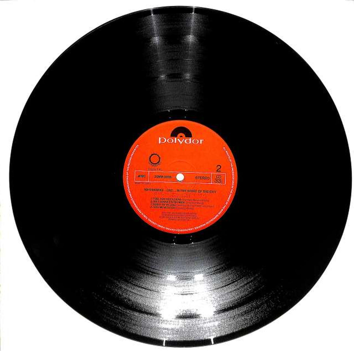 Polydor Whitesnake 'Live in the Heart of the City' 28MM0005