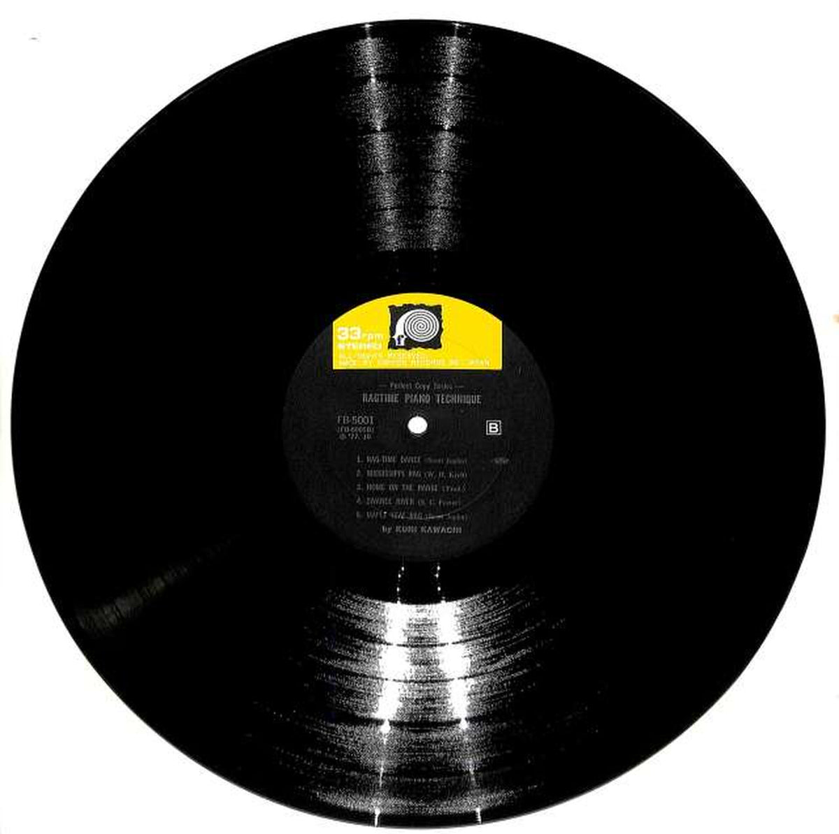 Canyon Records Rag Time Piano Technique FB-5001