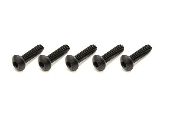 Kyosho 1-S14016H Button Screw(Hex/M4x16/5pcs) - BanzaiHobby