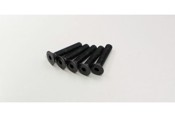 Kyosho 1-S34020H Flat Head Screw(Hex/M4x20/5pcs) - BanzaiHobby