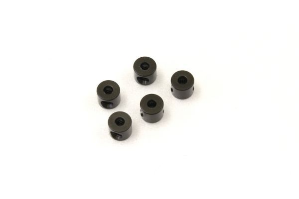 Kyosho 97049GM Linkage Stopper(2mm/Gunmetal/5pcs) - BanzaiHobby