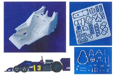 Studio27 FP1215 1/12 Tyrrell P34 1976 Cockpit Set (Tamiya)