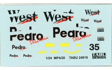 Tabu Design TABU24010 1/24 MP4/20 "West" Decal