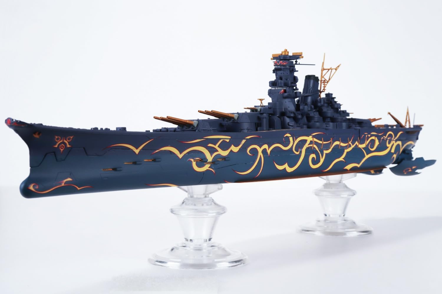 Aoshima 1/700 Fleet of Fog Super Battle Ship Musashi (Arpeggio Of Blue Steel)