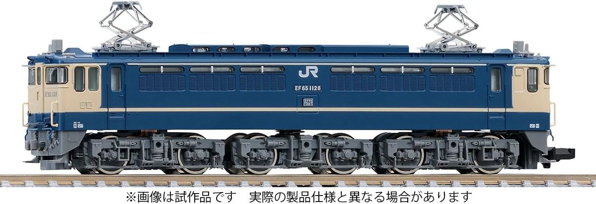 TOMIX 12101 N Gauge JR EF65-1000 Series (Shimonoseki General Rolling Stock Depot Gray Bogies)