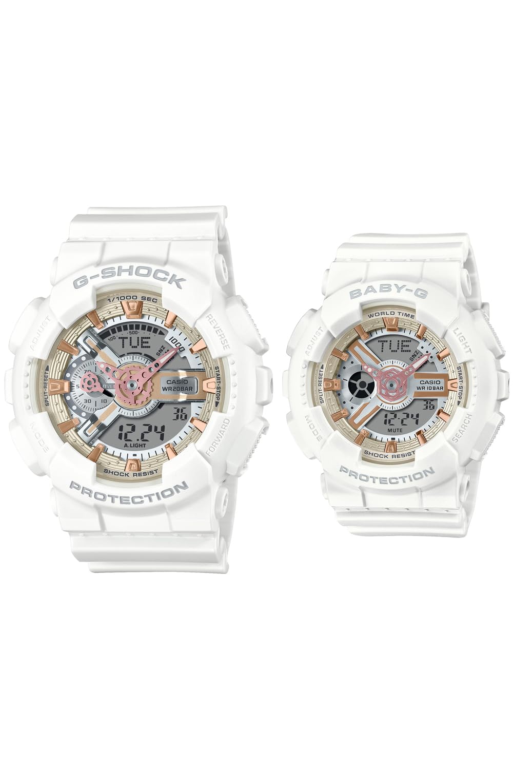 [カシオ] 腕時計 ジーショック 【国内正規品】G PRESENTS LOVER'S COLLECTION 2024 G-SHOCK × BABY-G ペアウォッチ LOV-24A-7AJR ホワイト