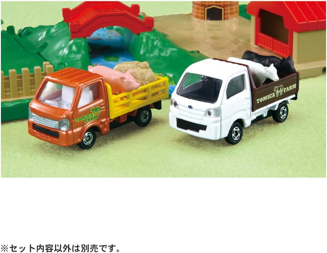 Tomica World Tomica & Town Lively Ranch Set