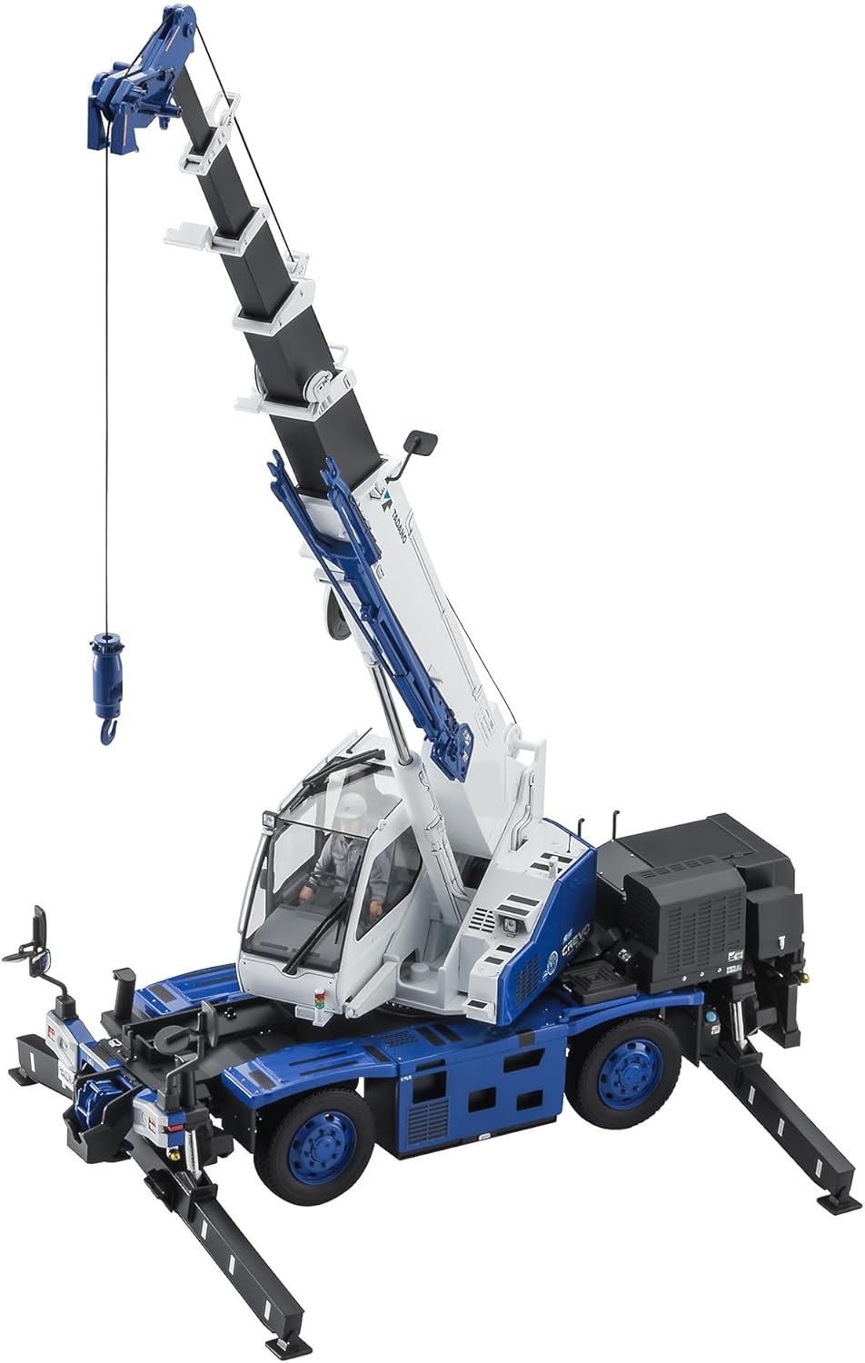 Hasegawa WM08 1/35 Tadano Rough Terrain Crane GR-130NL/N Clevo Mini G4