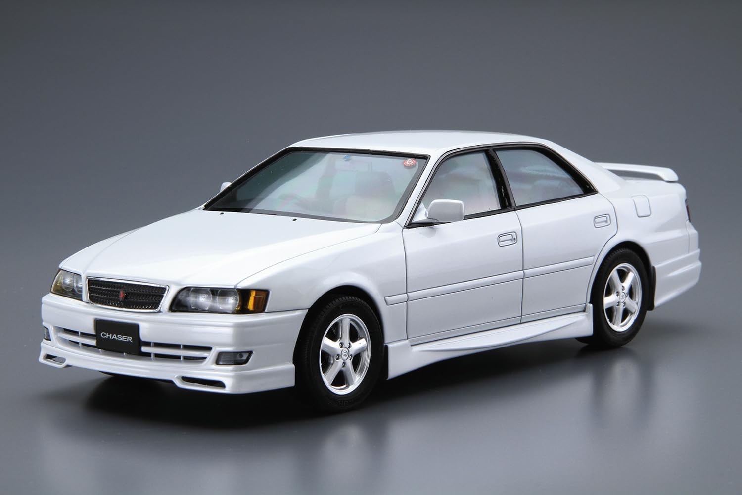 Aoshima 1/24 The Model Car No.16 Toyota JZX100 Chaser Tourer V '98 - BanzaiHobby