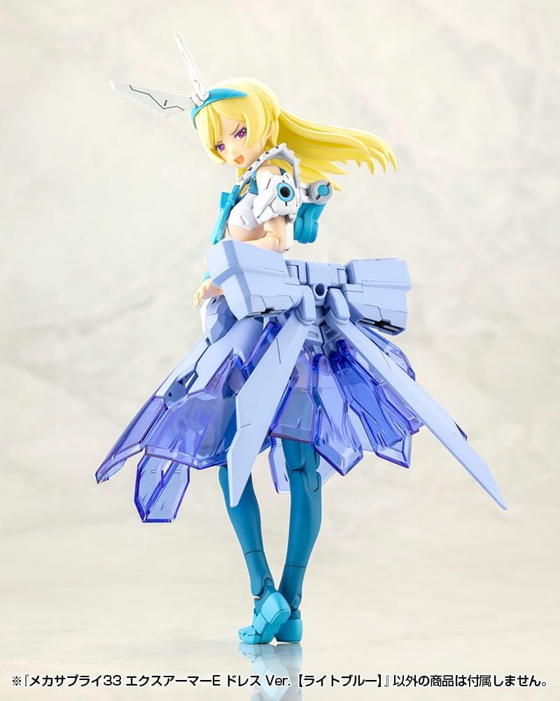 Kotobukiya MJ33 M.S.G Modeling Support Goods, Mecha Supply 33, Ex-Armor E Dress Ver. [Light Blue] - BanzaiHobby